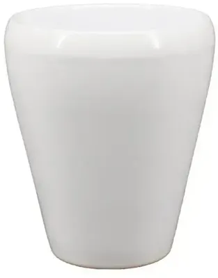 Floran orchideevaas 14x17cm wit