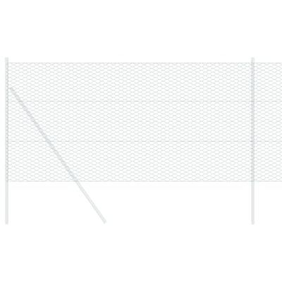 VidaXL Hexagon hek groen 1 x 100 m pvc