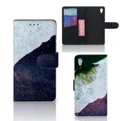 Sony Xperia Z3 | Book Case | Sea in Space