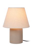 Lucide MACIA - Tafellamp - 1xE14 - Beige - thumbnail