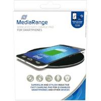 MediaRange MRMA118 oplader voor mobiele apparatuur Smartphone Zwart USB Draadloos opladen Snel oplad - thumbnail