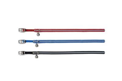 Beeztees - kattenhalsband - nylon - zwart - 32x1x0,2 cm