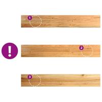 VidaXL Vensterbanken 2 st 160x30x2 cm massief eikenhout lichtbruin - thumbnail