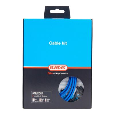 Shimano Elvedes schakelkabelk.atb/race universeel blauw 2015006