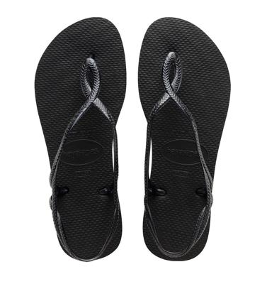 Havaianas Luna Slipper Dames Black 37/38