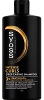 Syoss Intense Curls Deep Caring Shampoo 3% Panthenol Moisture - thumbnail