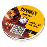DeWALT DT3507 Doorslijpschijven 125x22.2x1mm. RVS / INOX VE=10 - thumbnail