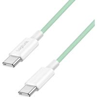 LogiLink CU0347 USB-C-kabel USB 2.0 USB-C stekker 1 m Groen - thumbnail
