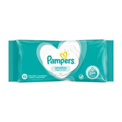 Pampers Pampers Sensitive Billendoekjes Parfumvrij 52 stuks
