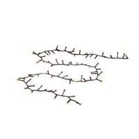 Konstsmide 3875-830 Lichtketting Binnen Energielabel: E (A - G) werkt op het lichtnet Aantal lampen 200 LED Barnsteen Verlichte lengte: 4.38 m Frosted - thumbnail