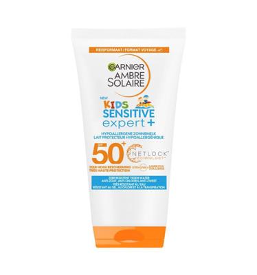 Garnier Ambre Solaire Kids Reisformaat Zonnemelk SPF 50+ Garnier Ambre Solaire Kids Reisformaat Zonnemelk SPF 50+