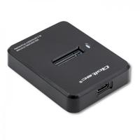 Qoltec 50313 behuizing voor opslagstations SDD-behuizing Zwart M.2 - thumbnail