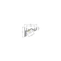 Brumberg 53700260 Brumberg Leuchten Profiel Aluminium (l x b x h) 2000 x 20 x 16 mm 1 stuk(s) - thumbnail