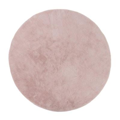 Vloerkleed fluffy rond - roze - ø120 cm Vloerkleed fluffy rond - roze - ø120 cm