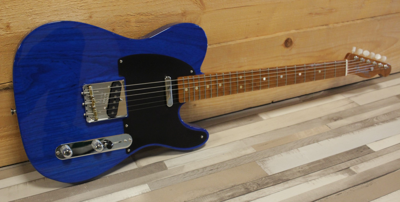 Fender Custom Shop American Custom Telecaster NOS, Sapphire Blue Transparent