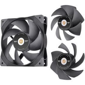Thermaltake Thermaltake SWAFAN GT12 - TT Premium Edition PC-ventilator Zwart (b x h x d) 120 x 120 x 25 mm