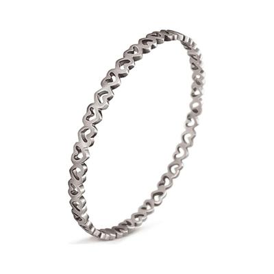 Armband Folli Follie 1B14 17 cm Kleur Zilverkleurig