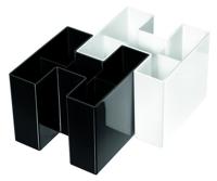 Pennenkoker Han Bravo 5-vaks zwart - thumbnail