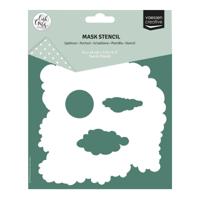 Vaessen Creative • stencil zon & wolken 14x14cm - thumbnail