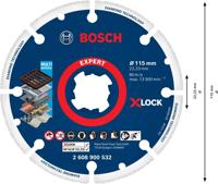 Bosch Accessories 2608900532 X-LOCK Diamanten doorslijpschijf Diameter 115 mm Boordiameter 22.23 mm Metaal 1 stuk(s) - thumbnail