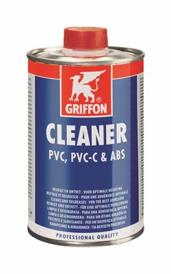 Griffon PVC Cleaner - Krachtig Reinigingsmiddel voor Hard PVC, 500ml Blik - Professionele Kwaliteit