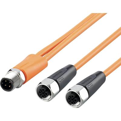 ifm Electronic EVT473 Verbindingskabel Aantal polen (sensoren): 4, 5 Stekker, recht, Bus, recht 0.3 m 1 stuk(s)