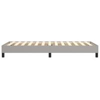Boxspringframe stof lichtgrijs 100x200 cm - thumbnail