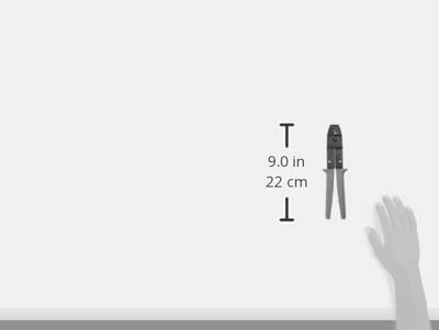 HERTH+BUSS krimptang crimping pliers herth + b cross-section 0.13-2.5mm²