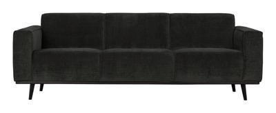 WOOOD Bank 3-zits 'Statement' Rib, kleur Graphite