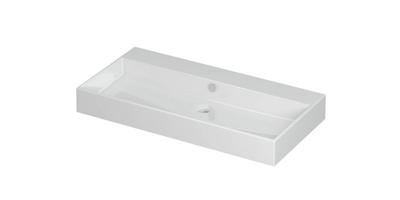 INK Unlimited Wastafel Porselein Zonder Kraangat - 900x450x110 mm - Glans Wit