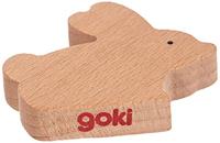 Goki houten boerderij dieren, 10st. - thumbnail