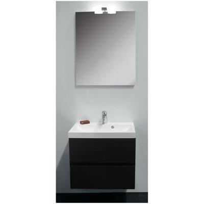 Badkamermeubel Roxanne 60 cm antraciet incl. spiegel Badkamermeubel Roxanne 60 cm antraciet incl. spiegel