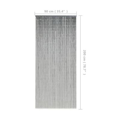 Vliegengordijn 90x200 cm bamboe
