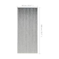 Vliegengordijn 90x200 cm bamboe - thumbnail