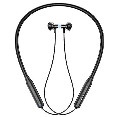 Hoco ES58 - Sound Tide Sports draadloze Bluetooth-headset, Bluetooth V5.0, gebruiksduur: tot 15 uur, standby-tijd: tot 200 uur, compatibel met iPhone Samsung OnePlus Huawei Xiaomi Oppo - zwart