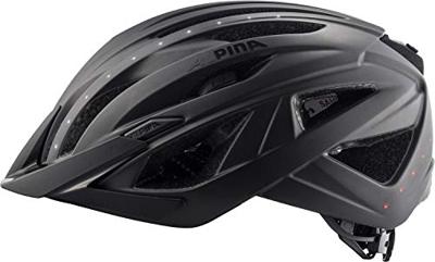 Olympic Sportswear Alpina sports urban helm haga led 51-56 mat zwart - thumbnail