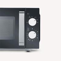 Severin MW 7761 Magnetron Zwart, RVS 800 W - thumbnail