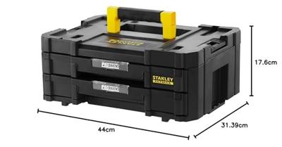 Stanley FMST1-71969 FatMax™ Pro-Stack IV 2 Ondiepe Lade Gereedschapskoffer - thumbnail