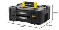 STANLEY Gereedschapskoffer (leeg) (l x b x h) 44 x 33.17 x 17.6 cm - thumbnail