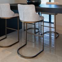 Richmond Barstoel 'Bolton', kleur Naturel (zithoogte 77cm) - thumbnail