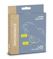 SpeedLink Lax Gel-polssteun Ergonomisch, Antislip Zwart - thumbnail