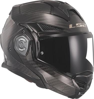LS2 opklaphelm "ff901 advant x carbon solid" helmet ff901 adv. x carb.solid 3xl black