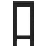 Bartafel Zwart Eiken 51 x 50 x 103.5 cm Bewerkt hout - thumbnail