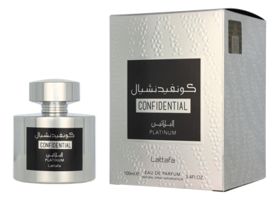 Lattafa Confidential Platinum Eau de Parfum Spray 100 ml Heren