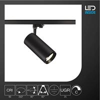 SLV NUMINOS XL 1005737 LED-railspot 3-fasig LED vast ingebouwd 36 W Zwart - thumbnail