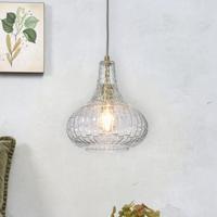 its about RoMi Hanglamp 'Venice' Druppel, kleur Transparant - thumbnail