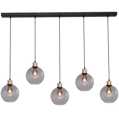 Masterlight HanglampLazise 5x Ø 20cm goud - 2641-05-02-130-5-20