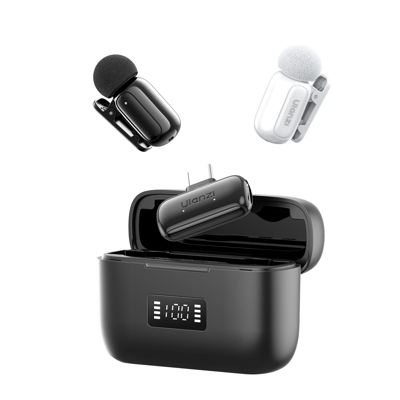 Ulanzi A200 Mini Mic draadloze microfoon USB-C - Zwart/Wit