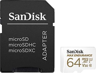 SanDisk Max Endurance miniSDHC-kaart Retail 64 GB