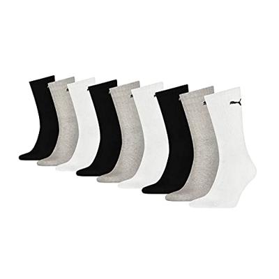 9-paar Crew sokken - katoen